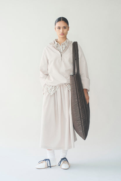 Oversized puffy totebag