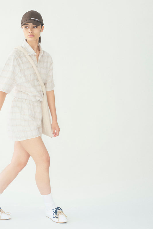 Comfi check shorts