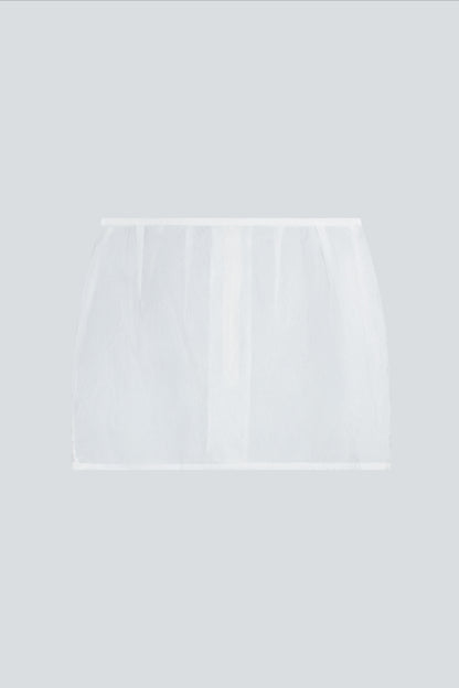 Mini skirt plise