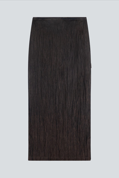 Maxi plise pencil skirt